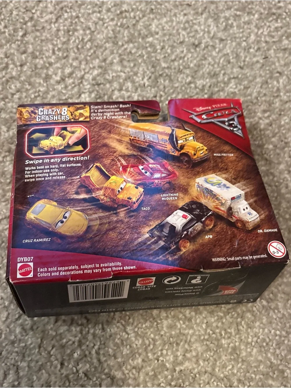 Disney/Pixar Cars 3 Crazy 8 Crashers Taco Vehicle